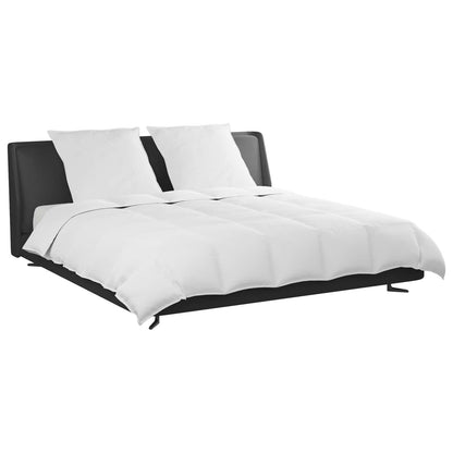 vidaXL Duvet Set with Pillow 3 pcs White Down Feather