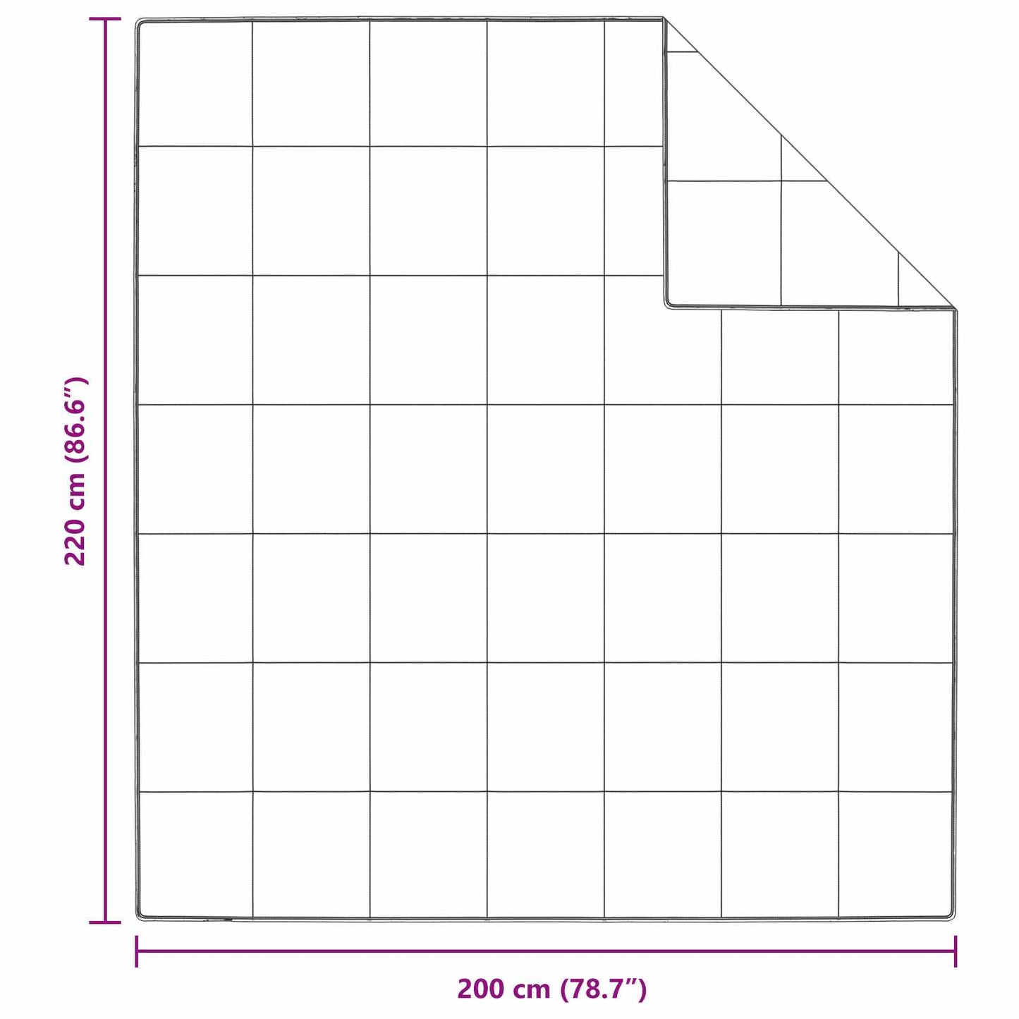 vidaXL Duvet Set with Pillow 3 pcs White Down Feather