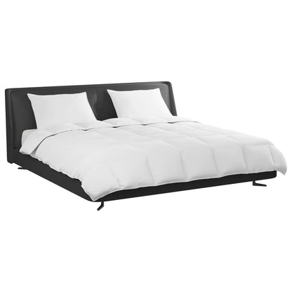 vidaXL Duvet Set with Pillow 3 pcs White Down Feather