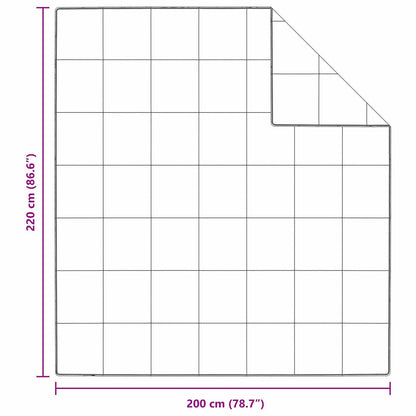 vidaXL Duvet Set with Pillow 3 pcs White Down Feather