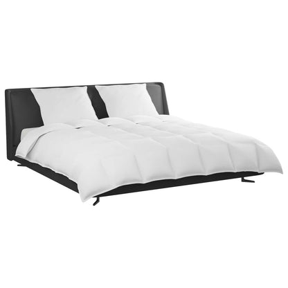 vidaXL Duvet Set with Pillow 3 pcs White Down Feather