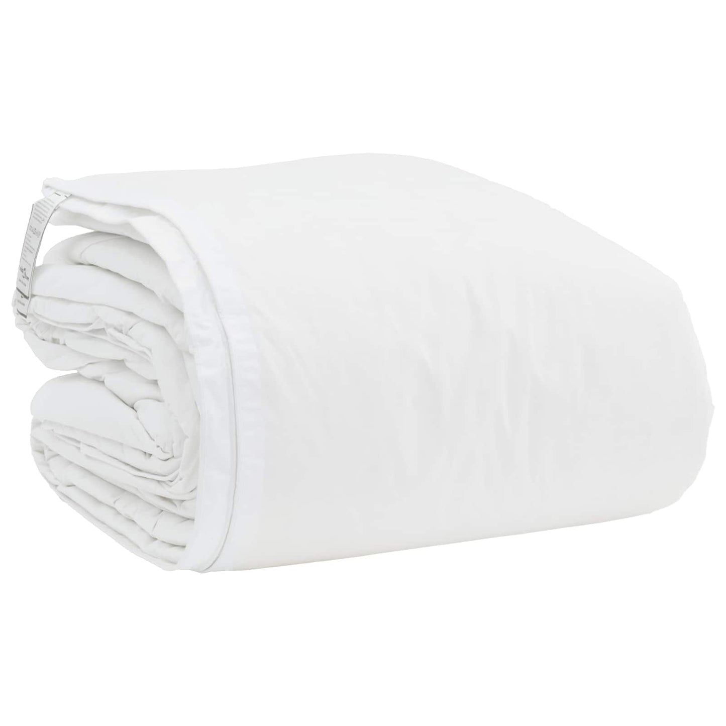 vidaXL Duvet Set with Pillow 3 pcs White Microfiber and Cotton