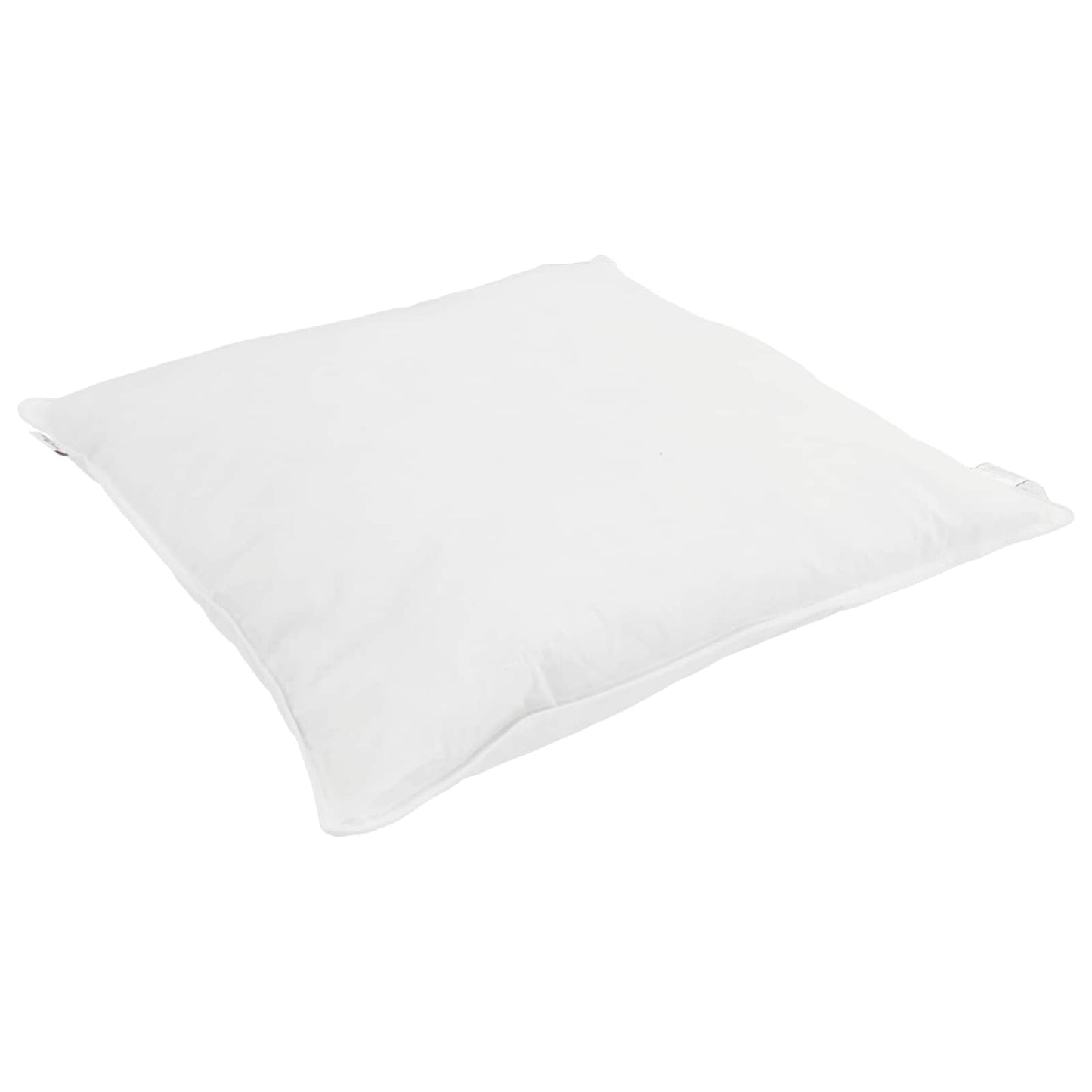vidaXL Duvet Set with Pillow 3 pcs White Microfiber and Cotton