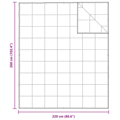 vidaXL Duvet Set with Pillow 3 pcs White Microfiber and Cotton