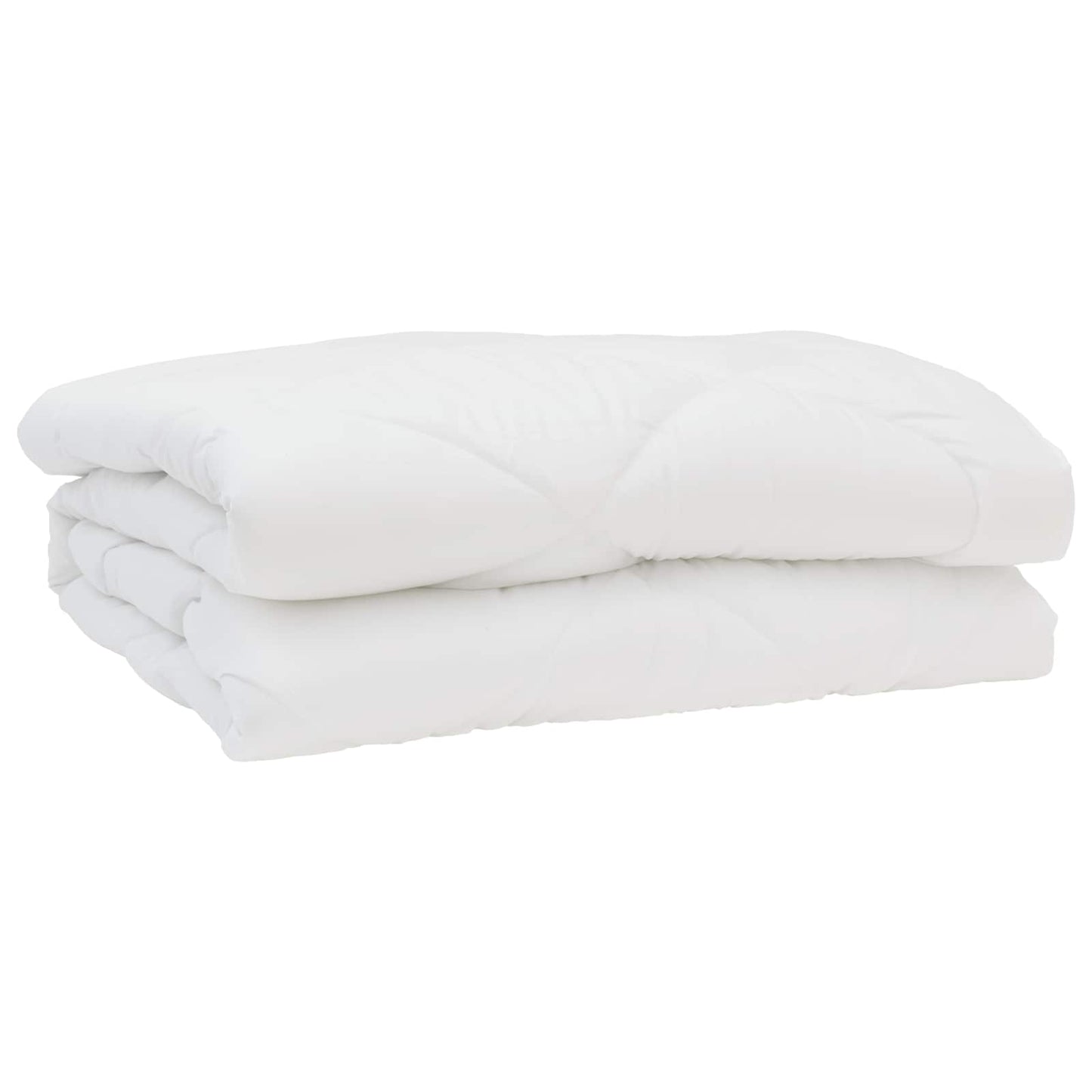 vidaXL Summer Duvet with Pillow 3 pcs White Microfibre