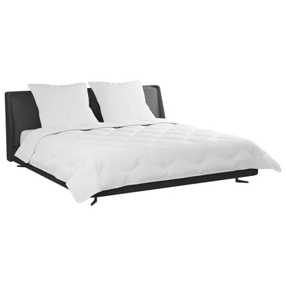 vidaXL Summer Duvet with Pillow 3 pcs White Microfibre