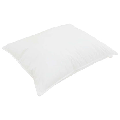 vidaXL Duvet with Pillow 3 pcs White Microfibre