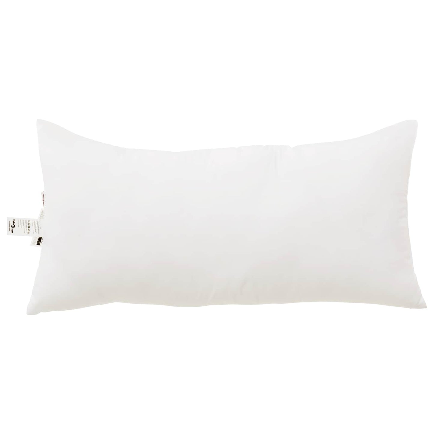 vidaXL Duvet with Pillow 3 pcs White Microfibre