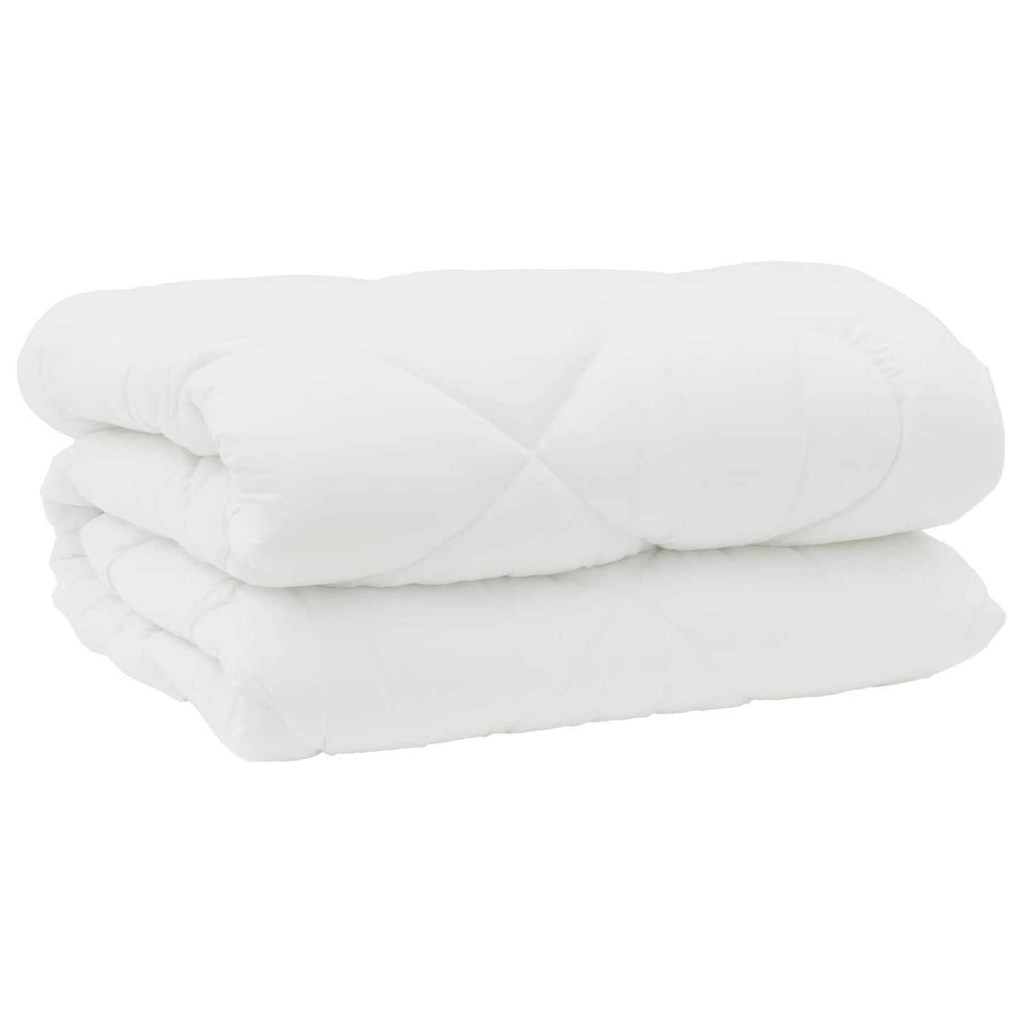 vidaXL Winter Duvet with Pillow 3 pcs White Microfiber