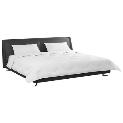 vidaXL Winter Duvet with Pillow 3 pcs White Microfiber