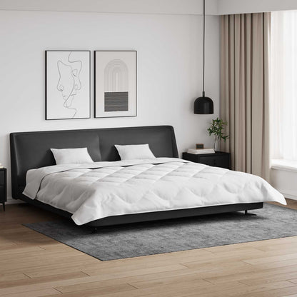 vidaXL Winter Duvet with Pillow 3 pcs White Microfiber