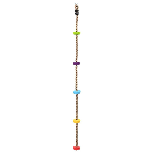 vidaXL Climbing Rope Multicolour 10.5 x 10.5 x 201 cm Polyester