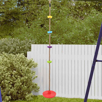 vidaXL Climbing Rope Multicolour 30 x 30 x 200 cm Plastic