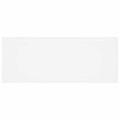 vidaXL Garden Table White 250 x 100 x 73 cm Poly Rattan