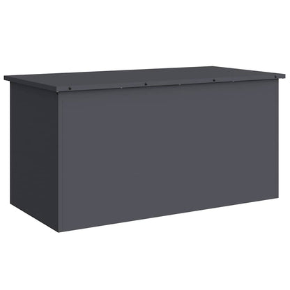 vidaXL Garden Storage Cushion Box Steel 100 x 50.5 x 50 cm 220