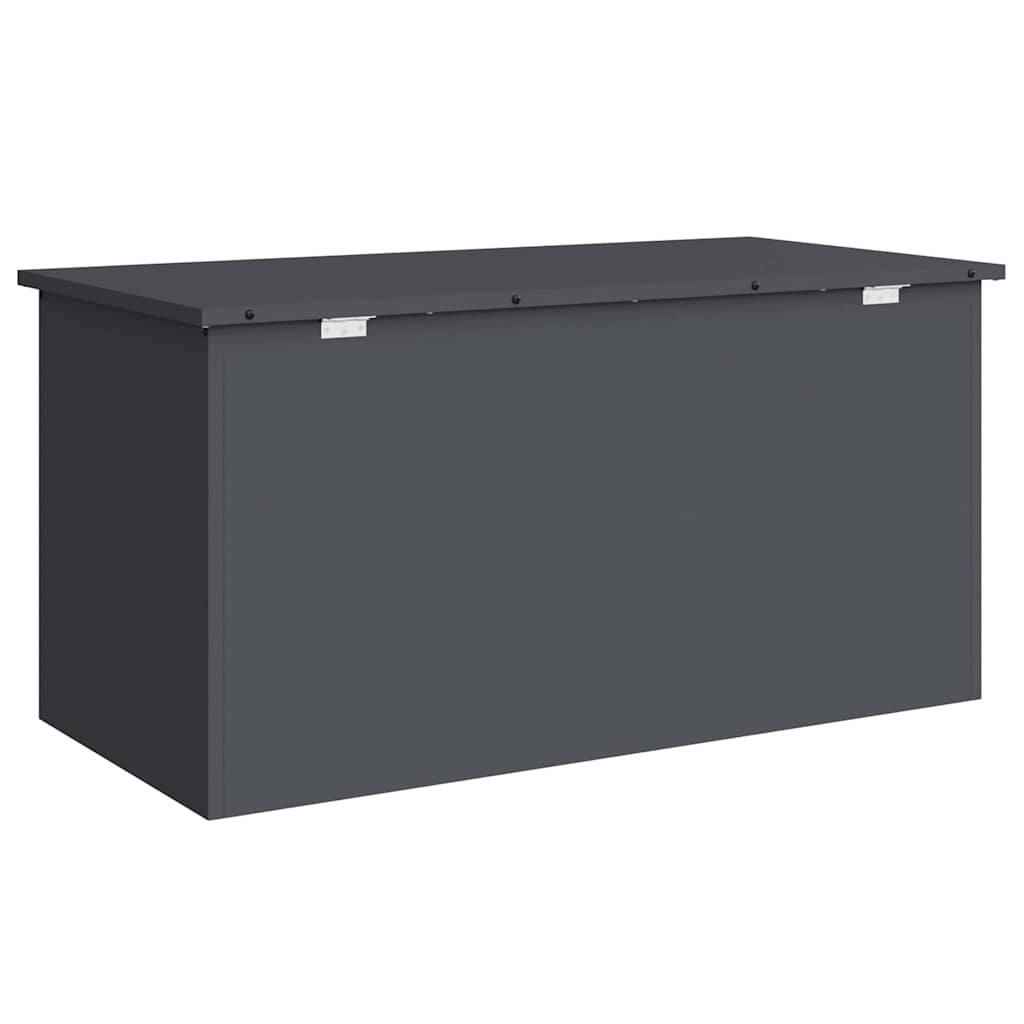 vidaXL Garden Storage Cushion Box Steel 100 x 50.5 x 50 cm 220