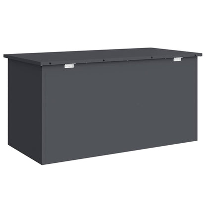 vidaXL Garden Storage Cushion Box Steel 100 x 50.5 x 50 cm 220