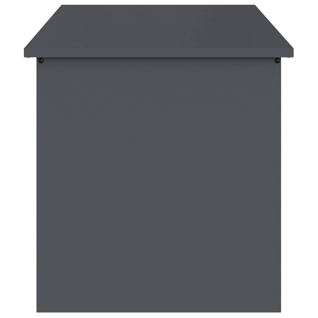 vidaXL Garden Storage Cushion Box Steel 100 x 50.5 x 50 cm 220