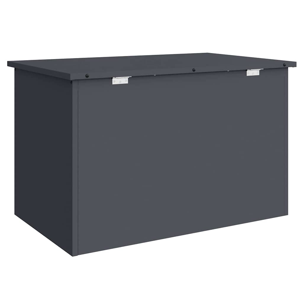 vidaXL Garden Storage Cushion Box Steel 80 x 50.5 x 50 cm 180
