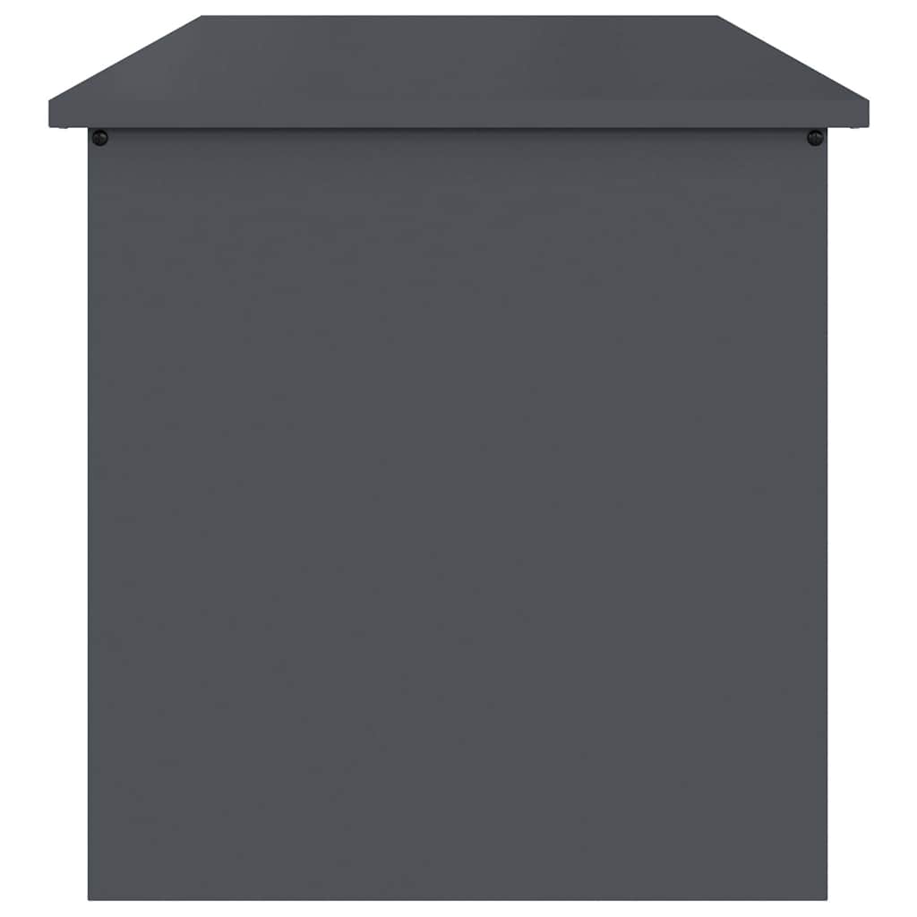 vidaXL Garden Storage Cushion Box Steel 80 x 50.5 x 50 cm 180