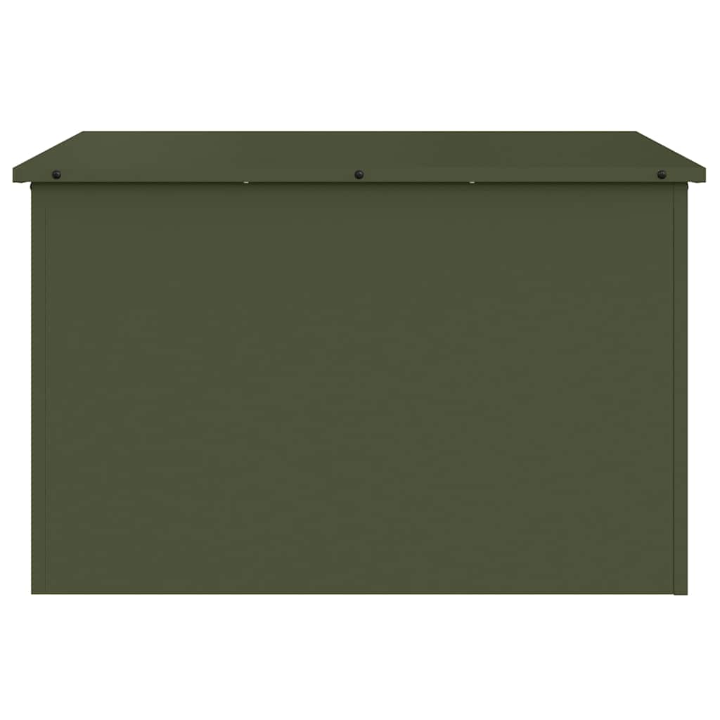 vidaXL Garden Storage Cushion Box Steel 80 x 50.5 x 50 cm 175 L