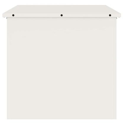 vidaXL Outdoor Storage Box White 55 x 50.5 x 50 cm Steel