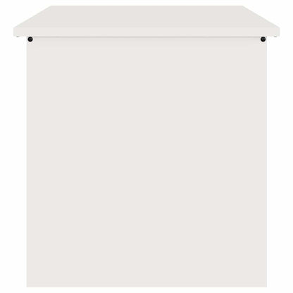 vidaXL Outdoor Storage Box White 55 x 50.5 x 50 cm Steel