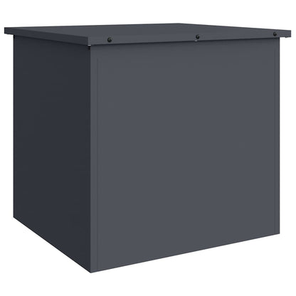 vidaXL Garden Storage Cushion Box Steel 55 x 50.5 x 50 cm 117