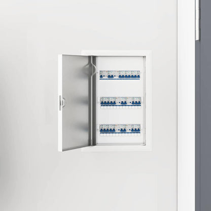 vidaXL Access Panel White 33.5 x 23 x 3 cm Steel