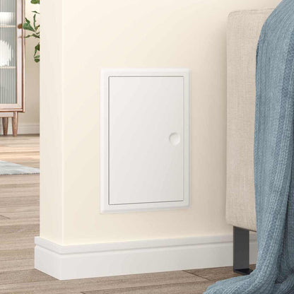 vidaXL Access Panel White 33.5 x 23 x 3 cm Steel
