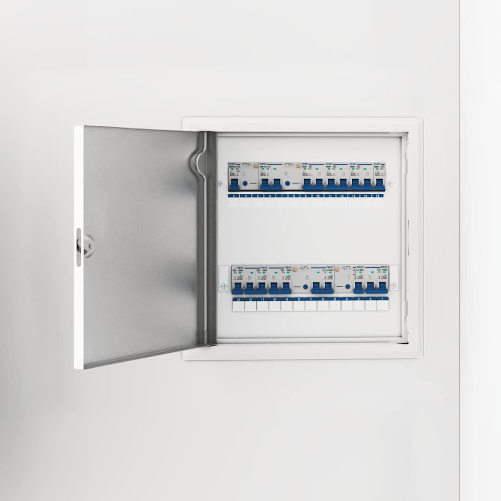 vidaXL Access Panel White 33 x 33 x 3 cm Steel