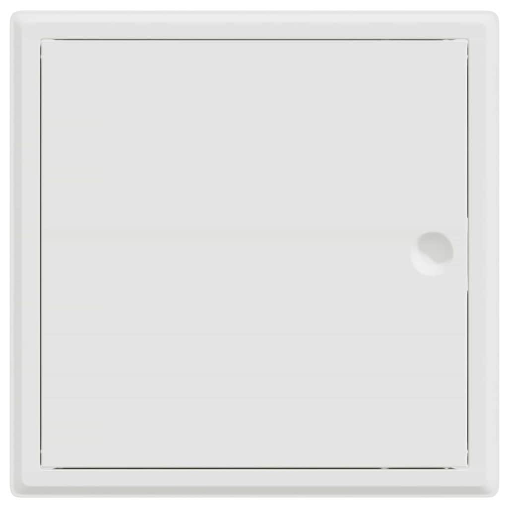 vidaXL Access Panel White 33 x 33 x 3 cm Steel