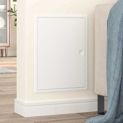 vidaXL Access Panel White 43 x 33 x 3 cm Steel