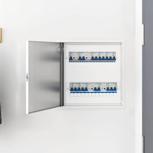 vidaXL Access Panel White 43 x 43 x 3 cm Steel
