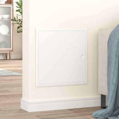 vidaXL Access Panel White 43 x 43 x 3 cm Steel
