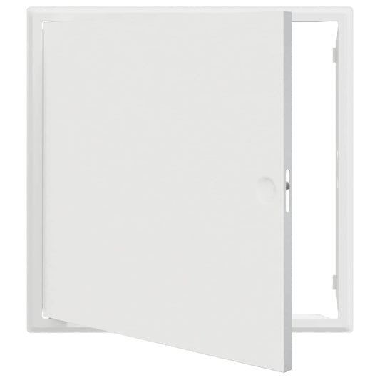 vidaXL Access Panel White 53 x 53 x 3 cm Steel
