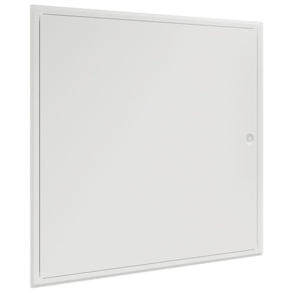 vidaXL Access Panel White 63 x 63 x 3 cm Steel