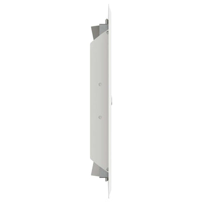 vidaXL Access Panel 2 pcs White 23 x 23 x 3 cm Steel