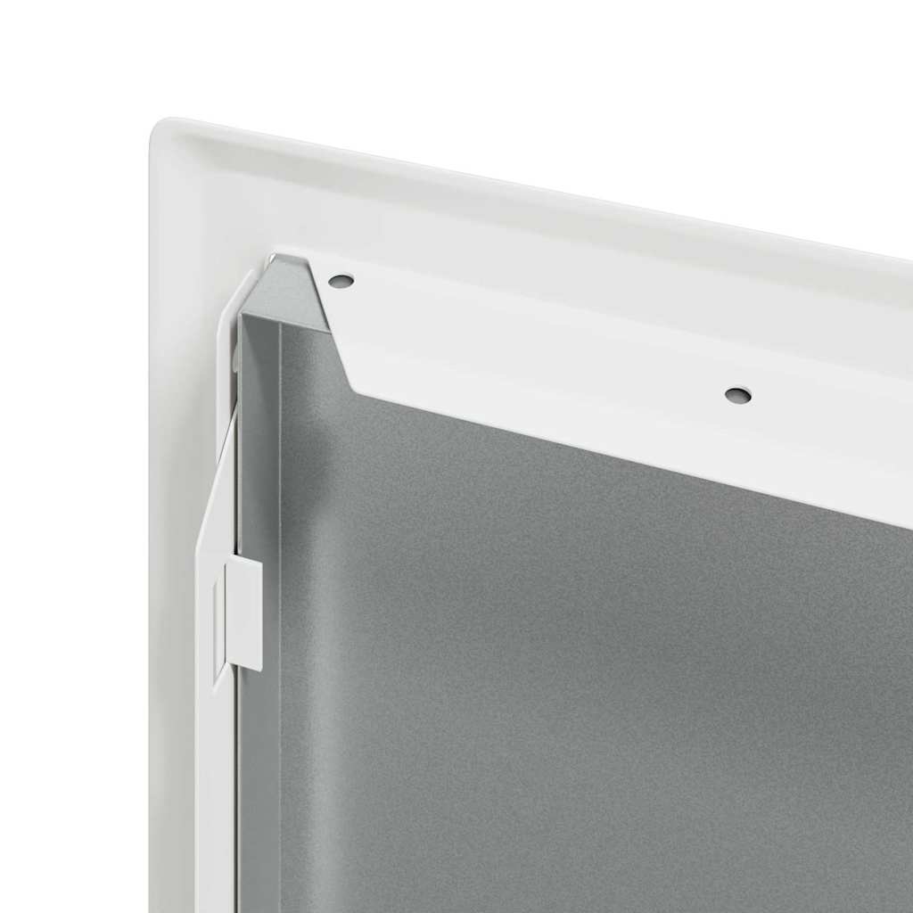 vidaXL Access Panel White 33 x 23 x 3 cm Steel