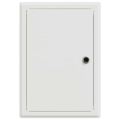 vidaXL Access Panel White 33 x 23 x 3 cm Steel