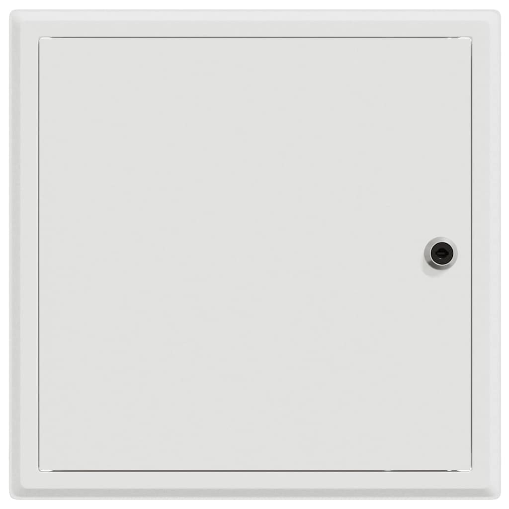 vidaXL Access Panel White 33 x 33 x 3 cm Steel