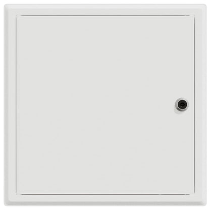 vidaXL Access Panel White 33 x 33 x 3 cm Steel
