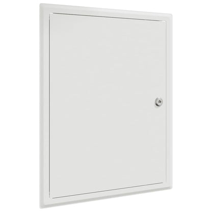 vidaXL Access Panel White 43 x 33 x 3 cm Steel
