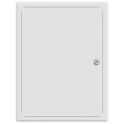 vidaXL Access Panel White 43 x 33 x 3 cm Steel