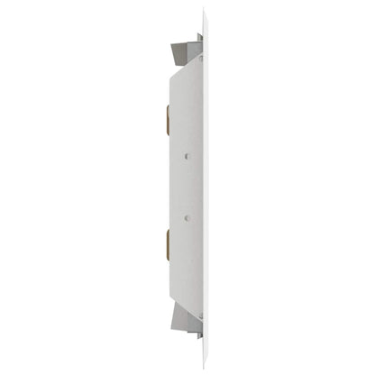vidaXL Access Panel 2 pcs White 23 x 23 x 3 cm Steel