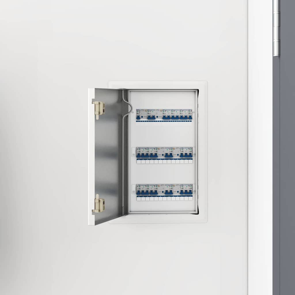 vidaXL Access Panel White 33 x 23 x 3 cm Steel