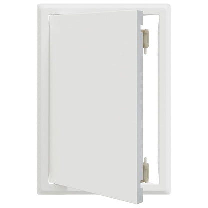 vidaXL Access Panel White 33 x 23 x 3 cm Steel