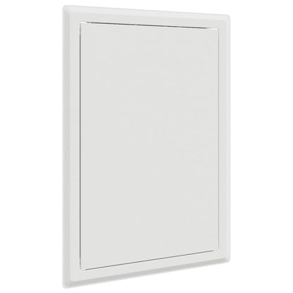 vidaXL Access Panel White 33 x 23 x 3 cm Steel