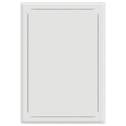 vidaXL Access Panel White 33 x 23 x 3 cm Steel