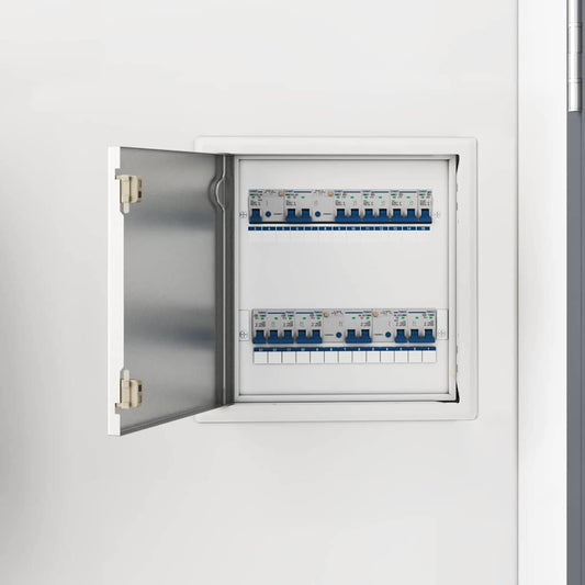 vidaXL Access Panel White 33.5 x 33.5 x 3 cm Steel